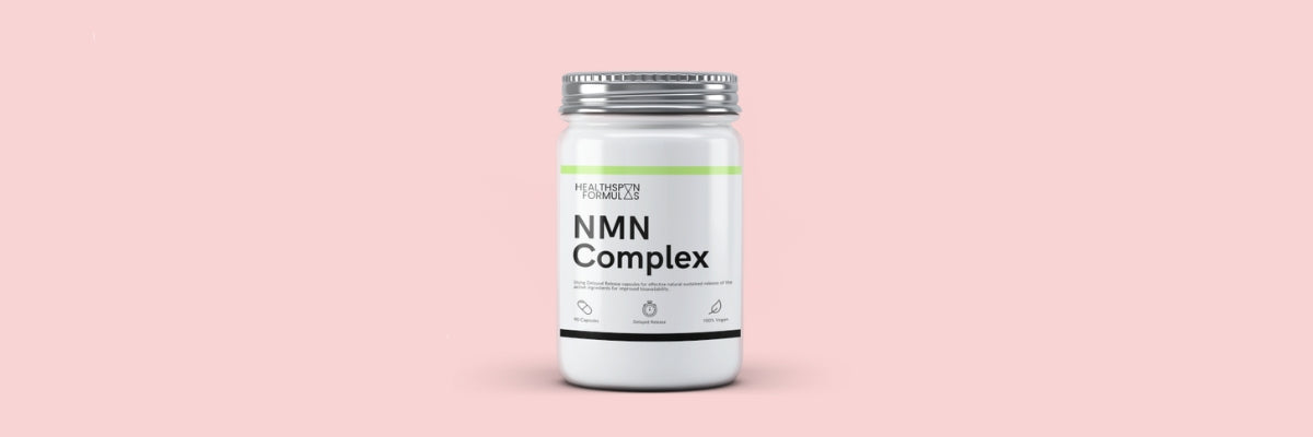 a bottle of our nmn, tmg and resveratrol supplement