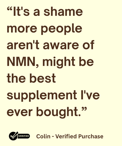 Pure NMN Supplement | Nicotinamide Mononucleotide | 500mg Capsules